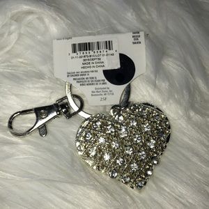 Free w/ purchase Rhinestone Heart keychain